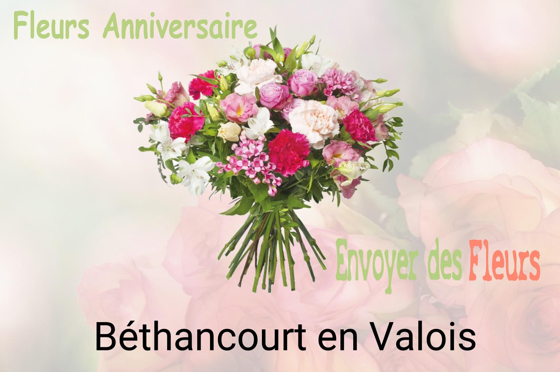 Bouquet de fleurs d’anniversaire livré à Béthancourt-en-Valois