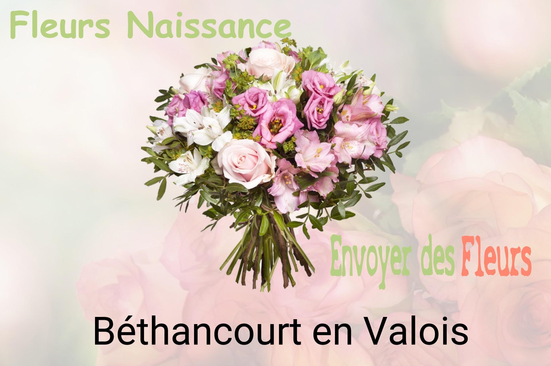Bouquet de fleurs de naissance livré à Béthancourt-en-Valois