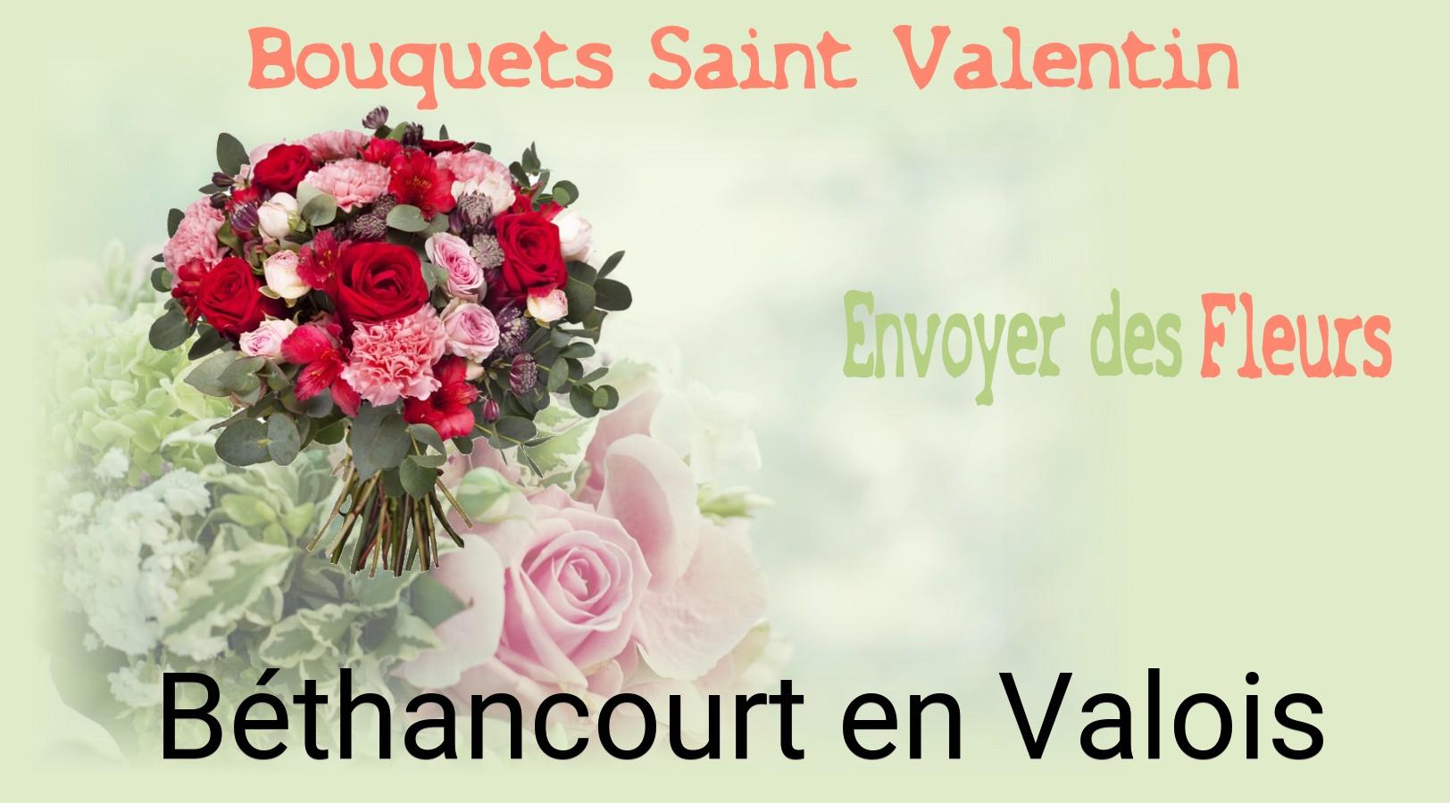 Roses de Saint-Valentin livrées à Béthancourt-en-Valois